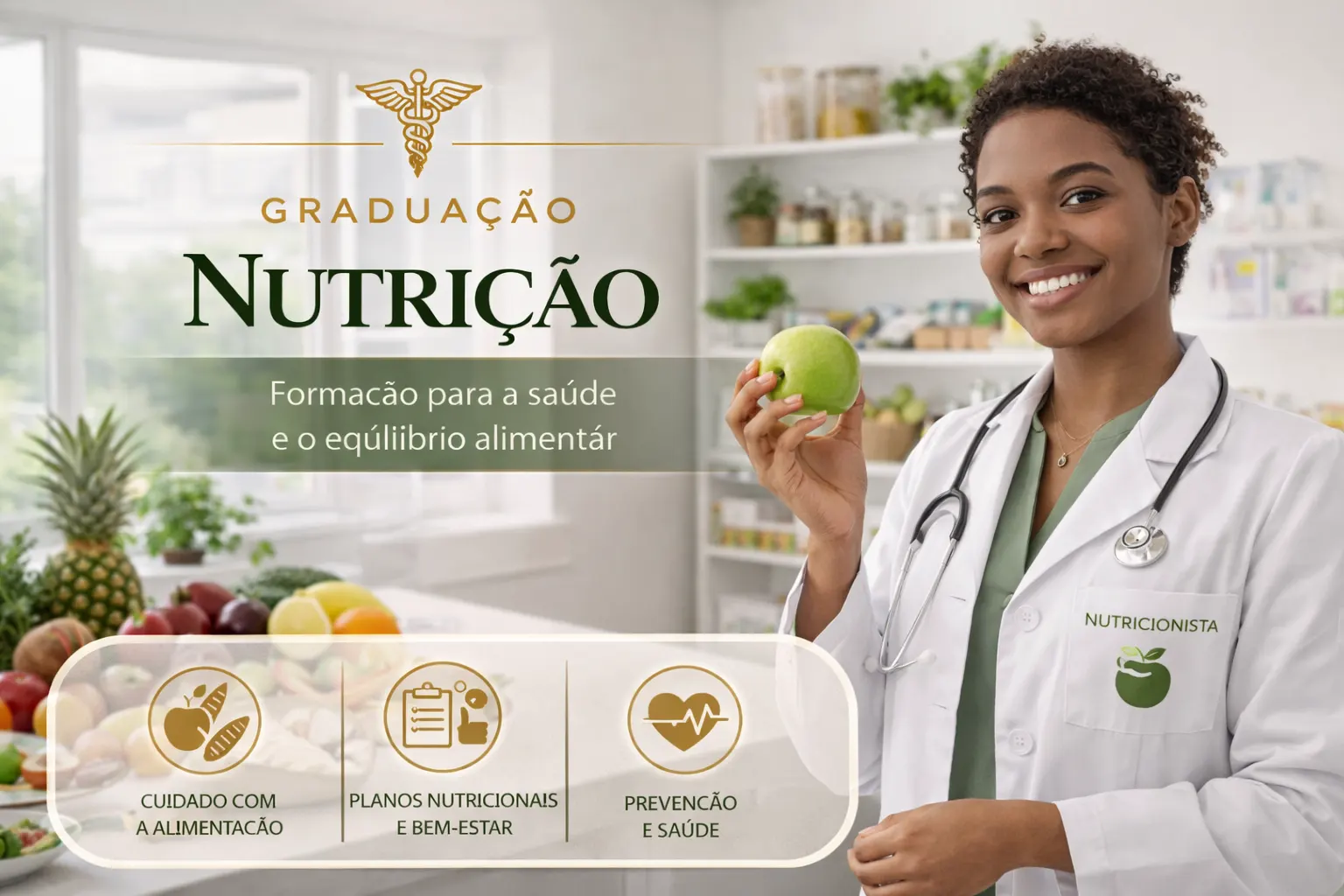 Imagem do curso de NUTRIÇÃO (BACHARELADO)